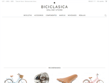 Tablet Screenshot of biciclasica.com